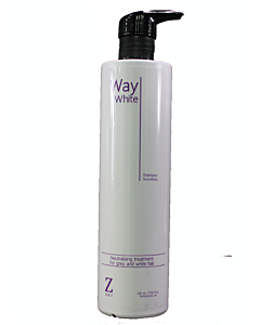 Way white silver shampoo 500 ML ACTIE